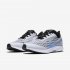 Nike Pegasus 36 FlyEase (Extra Wide) | White / Black / Pure Platinum / University Blue