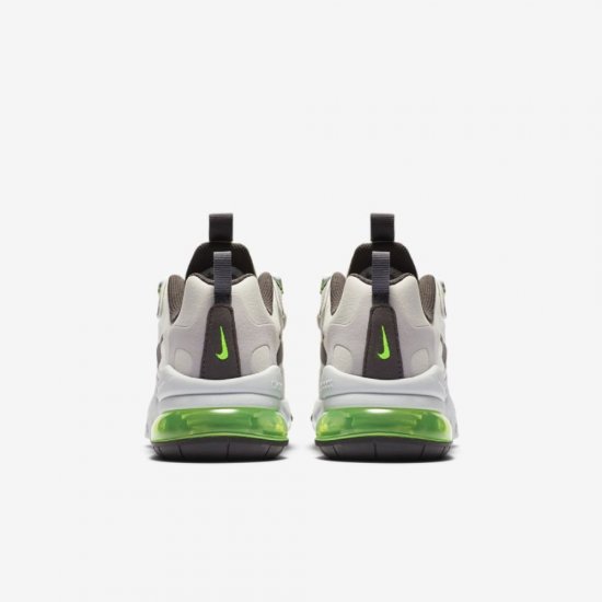Nike Air Max 270 React | Summit White / Electric Green / Vast Grey / Silver Lilac - Click Image to Close
