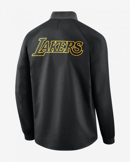 Los Angeles Lakers City Edition Nike Modern | Black / Amarillo - Click Image to Close
