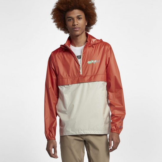 Nike SB Anorak | Vintage Coral / Light Bone / Hyper Royal - Click Image to Close