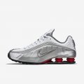 Nike Shox R4 | White / Comet Red / Black / Metallic Silver