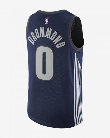 Andre Drummond City Edition Swingman Jersey (Detroit Pistons) | College Navy - Click Image to Close