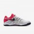 NikeCourt Air Zoom Vapor X | Summit White / Gridiron / Laser Crimson