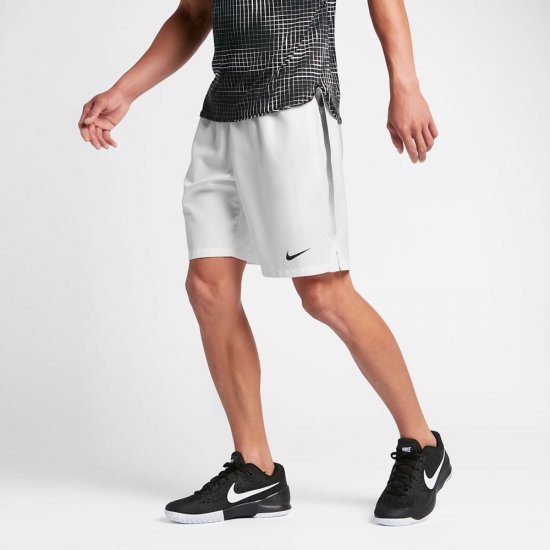 NikeCourt Dri-FIT | White / Black / Black - Click Image to Close