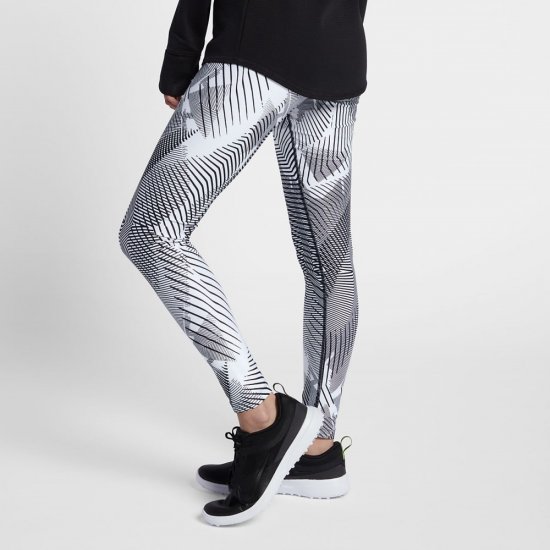 Nike Power | White / Black / Flat Silver - Click Image to Close