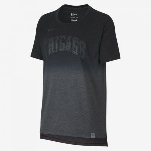 Chicago Bulls Nike Dry | Charcoal Heather / Black / University Red