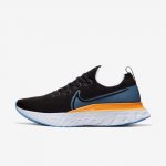 Nike React Infinity Run Flyknit | Black / Laser Orange / White / University Blue