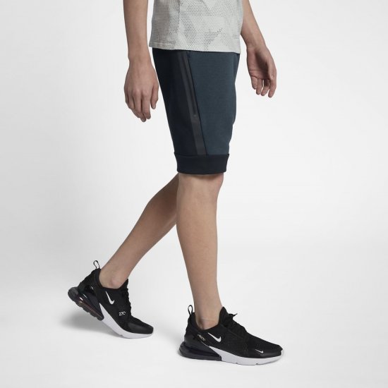 Nike Sportswear Tech Fleece | Deep Jungle / Heather / Black / Black - Click Image to Close