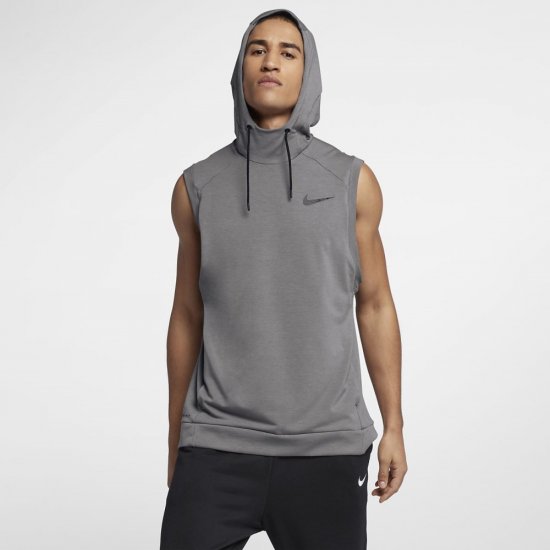 Nike Dri-FIT Hooded | Gunsmoke / Black / Vast Grey / Black - Click Image to Close