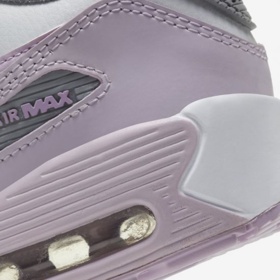 Nike Air Max 90 LTR | Particle Grey / Photon Dust / White / Iced Lilac - Click Image to Close