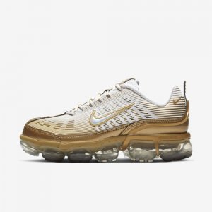 Nike Air VaporMax 360 | White / Black / Metallic Silver / Metallic Gold