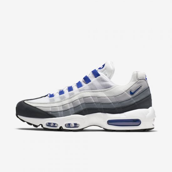 Nike Air Max 95 SC | White / Anthracite / Wolf Grey / Racer Blue - Click Image to Close