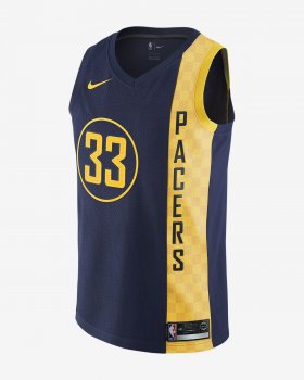 Myles Turner City Edition Swingman Jersey (Indiana Pacers) | College Navy