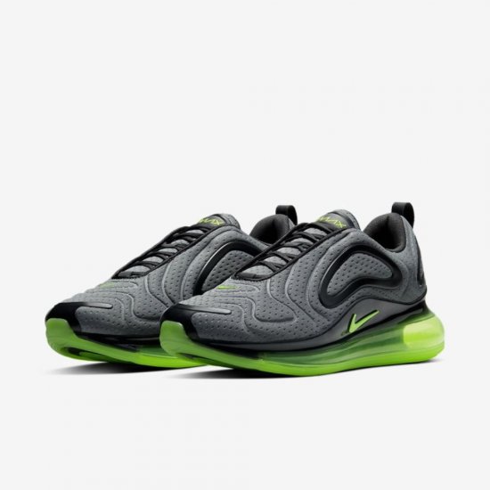 Nike Air Max 720 | Smoke Grey / Anthracite / Electric Green - Click Image to Close