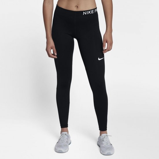 Nike Pro | Black / Black / White - Click Image to Close