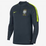 Brasil CBF Dri-FIT Squad Drill | Armoury Navy / Volt / Volt