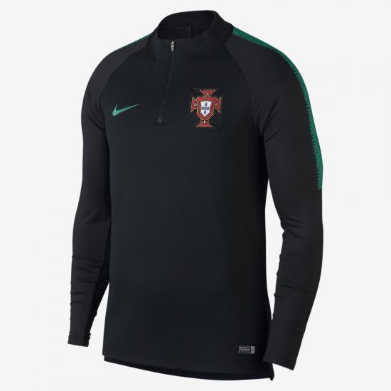 Portugal Dri-FIT Squad Drill | Black / Kinetic Green / Kinetic Green - Click Image to Close