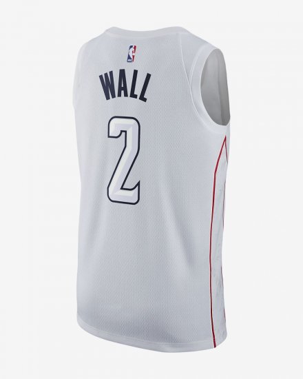 John Wall City Edition Swingman Jersey (Washington Wizards) | White - Click Image to Close