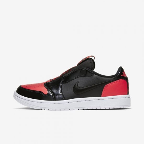 Air Jordan 1 Retro Low Slip | Bright Crimson / White / Black - Click Image to Close