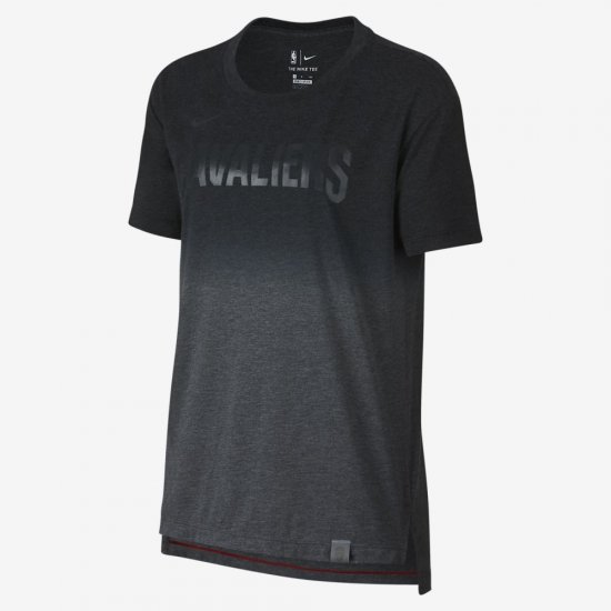 Cleveland Cavaliers Nike Dry | Charcoal Heather / Black / Team Red - Click Image to Close