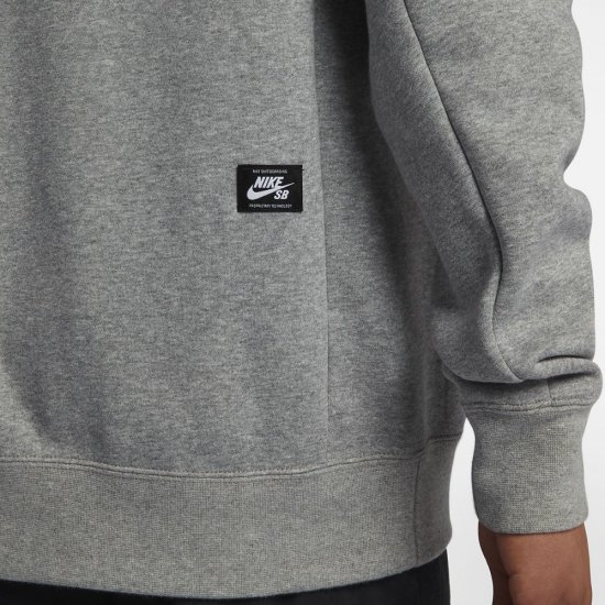 Nike SB Icon | Dark Grey Heather / Laser Orange - Click Image to Close