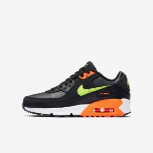 Nike Air Max 90 | Black / Total Orange / Dark Smoke Grey / Ghost Green