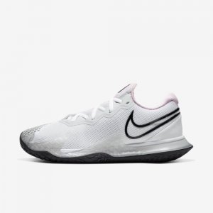 NikeCourt Air Zoom Vapor Cage 4 | White / Pink Foam / Pure Platinum / Black