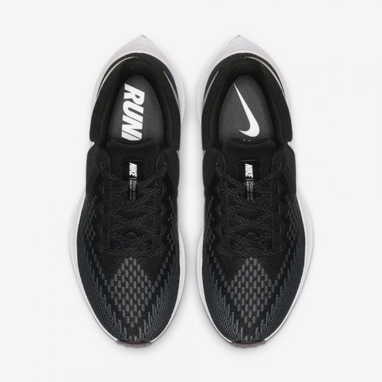Nike Air Zoom Winflo 6 | Black / Dark Grey / Metallic Platinum / White - Click Image to Close
