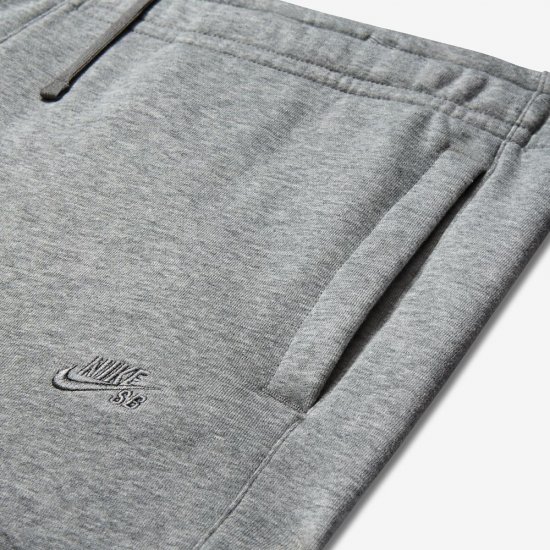 Nike SB Icon Fleece | Dark Grey Heather / Dark Steel Grey - Click Image to Close