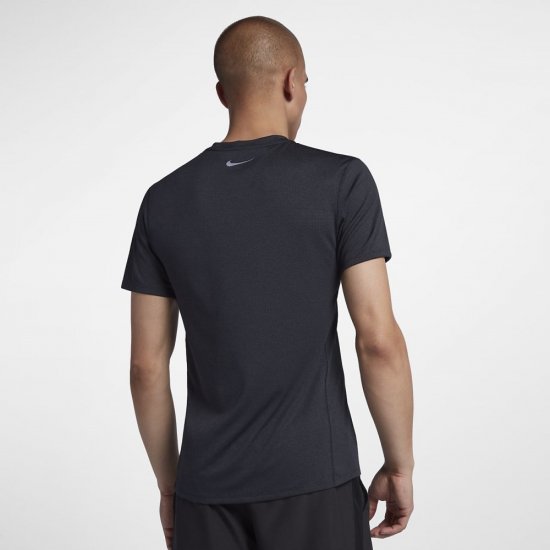 Nike Dri-FIT Miler Cool | Black / Heather / Black - Click Image to Close