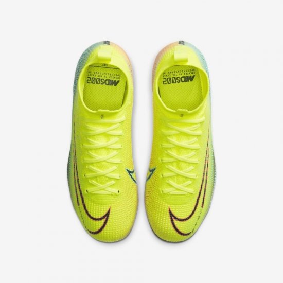 Nike Jr. Mercurial Superfly 7 Elite MDS FG | Lemon Venom / Aurora / Black - Click Image to Close