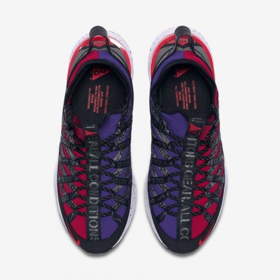 Nike ACG React Terra Gobe | Noble Red / Court Purple / Habanero Red - Click Image to Close