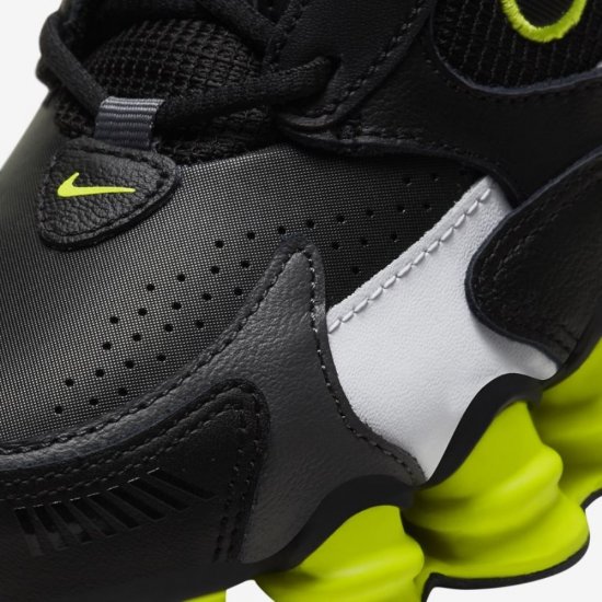 Nike Shox TL Nova | Black / Lemon Venom / Iron Grey / Black - Click Image to Close