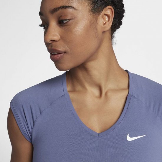 NikeCourt Pure | Purple Slate / White - Click Image to Close