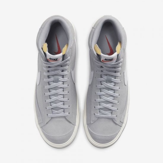 Nike Blazer Mid '77 Suede | Wolf Grey / Sail / Pure Platinum - Click Image to Close