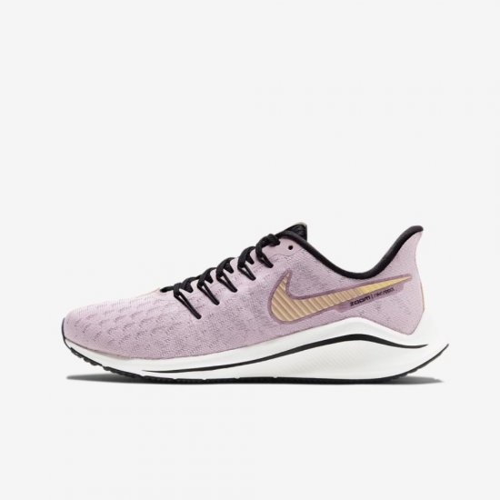 Nike Air Zoom Vomero 14 | Plum Chalk / Infinite Gold / Silver Lilac / Metallic Gold - Click Image to Close