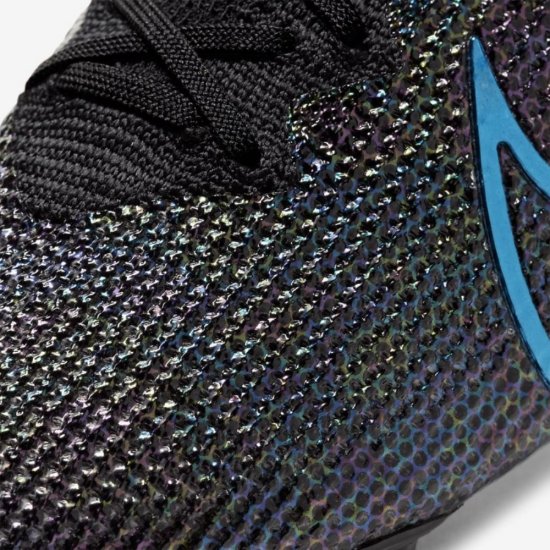 Nike Mercurial Superfly 7 Elite FG | Black / Black / Anthracite / Laser Blue - Click Image to Close