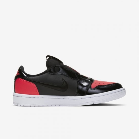 Air Jordan 1 Retro Low Slip | Bright Crimson / White / Black - Click Image to Close