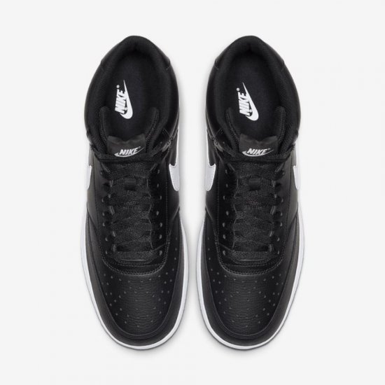 Nike Court Vision Mid | Black / White - Click Image to Close