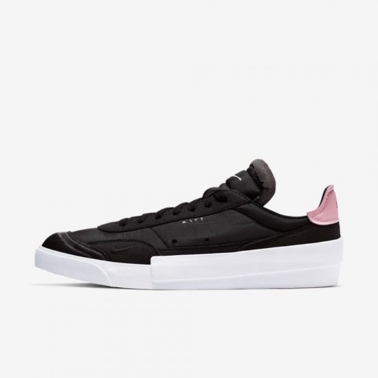 Nike Drop Type LX | Black / White / Zinnia / Pink Tint - Click Image to Close