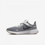 Nike Revolution 5 FlyEase | Light Smoke Grey / Photon Dust / Gum Medium Brown / Dark Smoke Grey