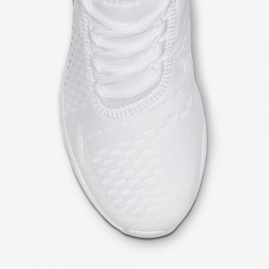 Nike Air Max 270 | White / Metallic Silver / White - Click Image to Close