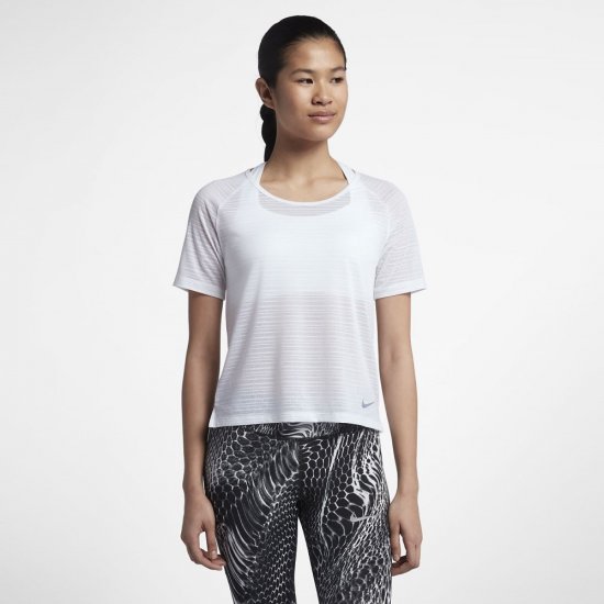 Nike Miler | White / Heather - Click Image to Close