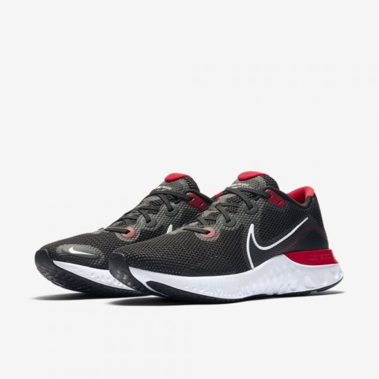 Nike Renew Run | Black / University Red / White - Click Image to Close