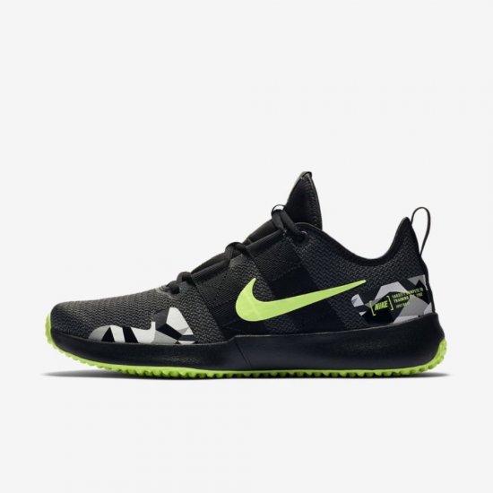 Nike Varsity Compete TR 2 | Black / Smoke Grey / Dark Smoke Grey / Ghost Green - Click Image to Close