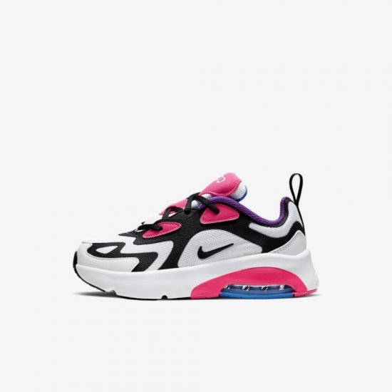 Nike Air Max 200 | White / Hyper Pink / Photo Blue / Black - Click Image to Close