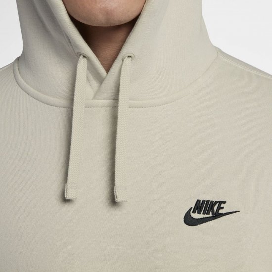 Nike Sportswear Fleece | Light Bone / Light Bone / Black - Click Image to Close