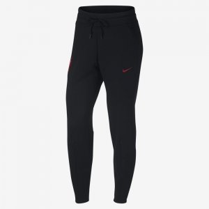 Portugal Tech Fleece | Black / Gym Red