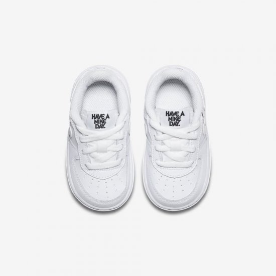 Nike Force 1 LV8 2 | White / Black / White - Click Image to Close