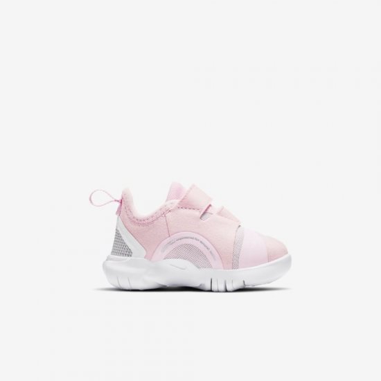 Nike Free RN 5.0 | Pink Foam / Wolf Grey / White / Metallic Silver - Click Image to Close